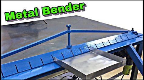 how to make a sheet metal folder|sheet metal bender plans.